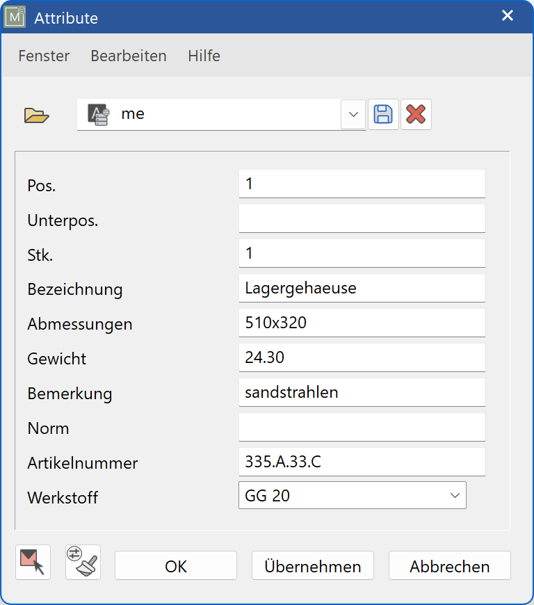attributes-dialogue-window