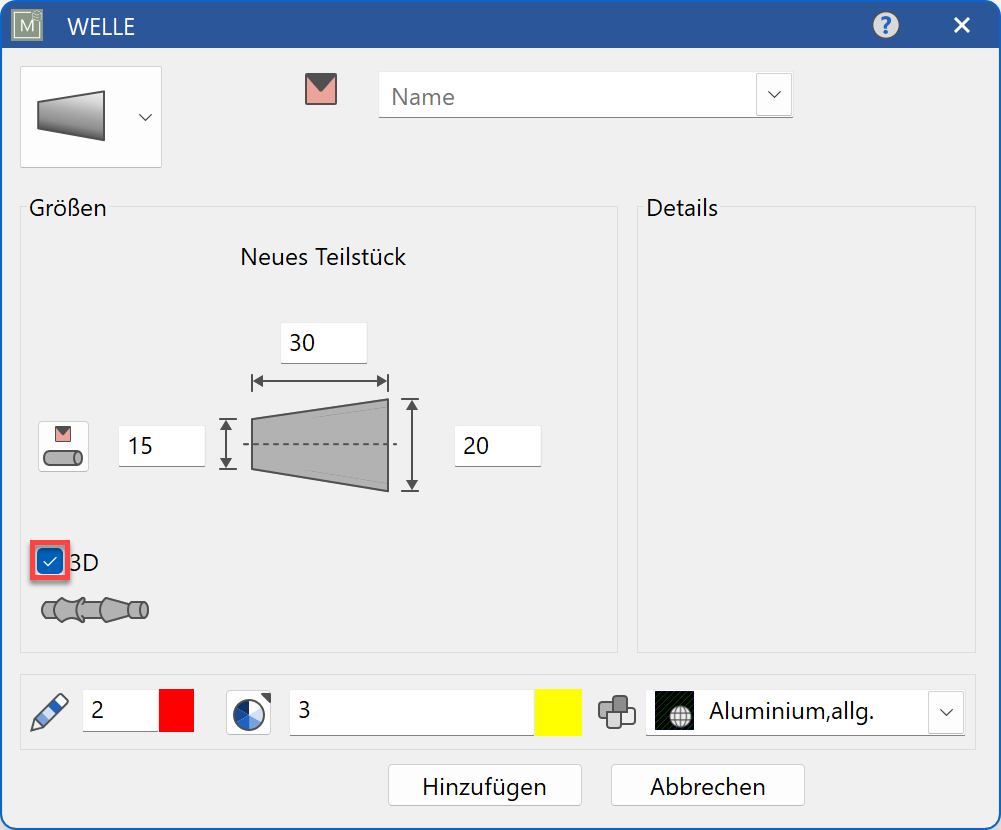 conical-shaft-parameter-menu-3d